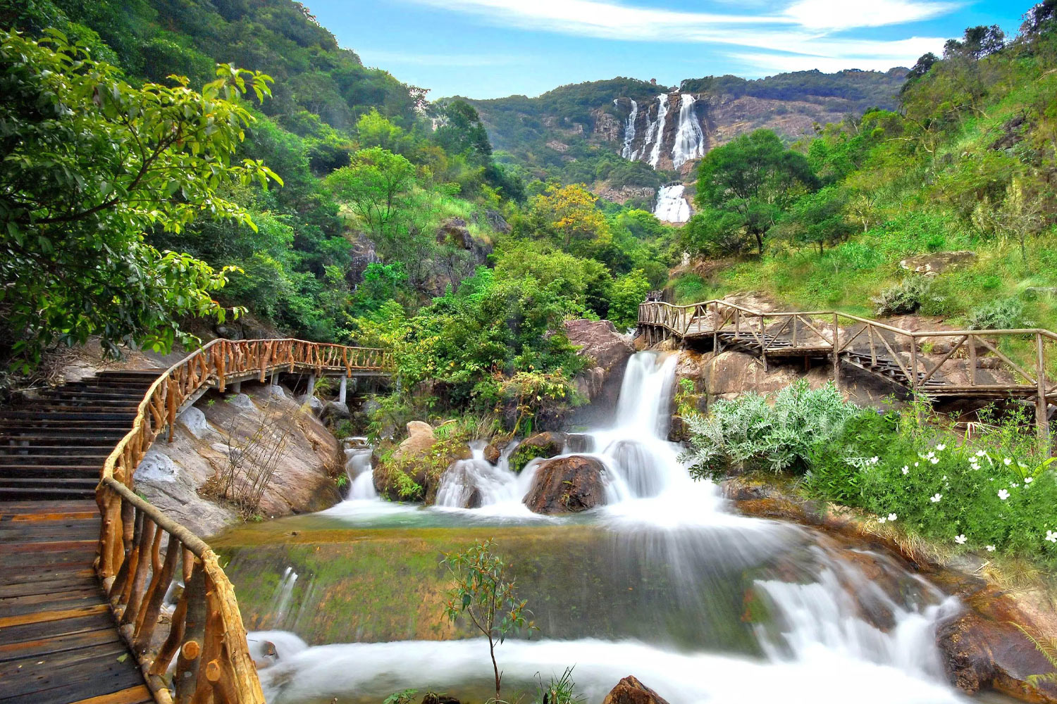 廣州增城白水寨拓展團建活動營地
